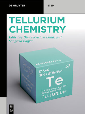 cover image of Tellurium Chemistry